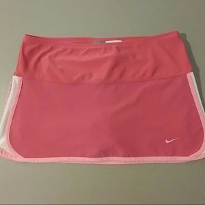 Nike DriFit Skorts Tennis Skirt Shorts Pink XS